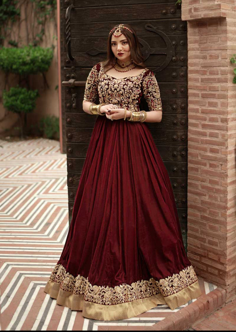 Royal Maroon DESIGNER WEAR Royal Maroon DESIGNER WEAR