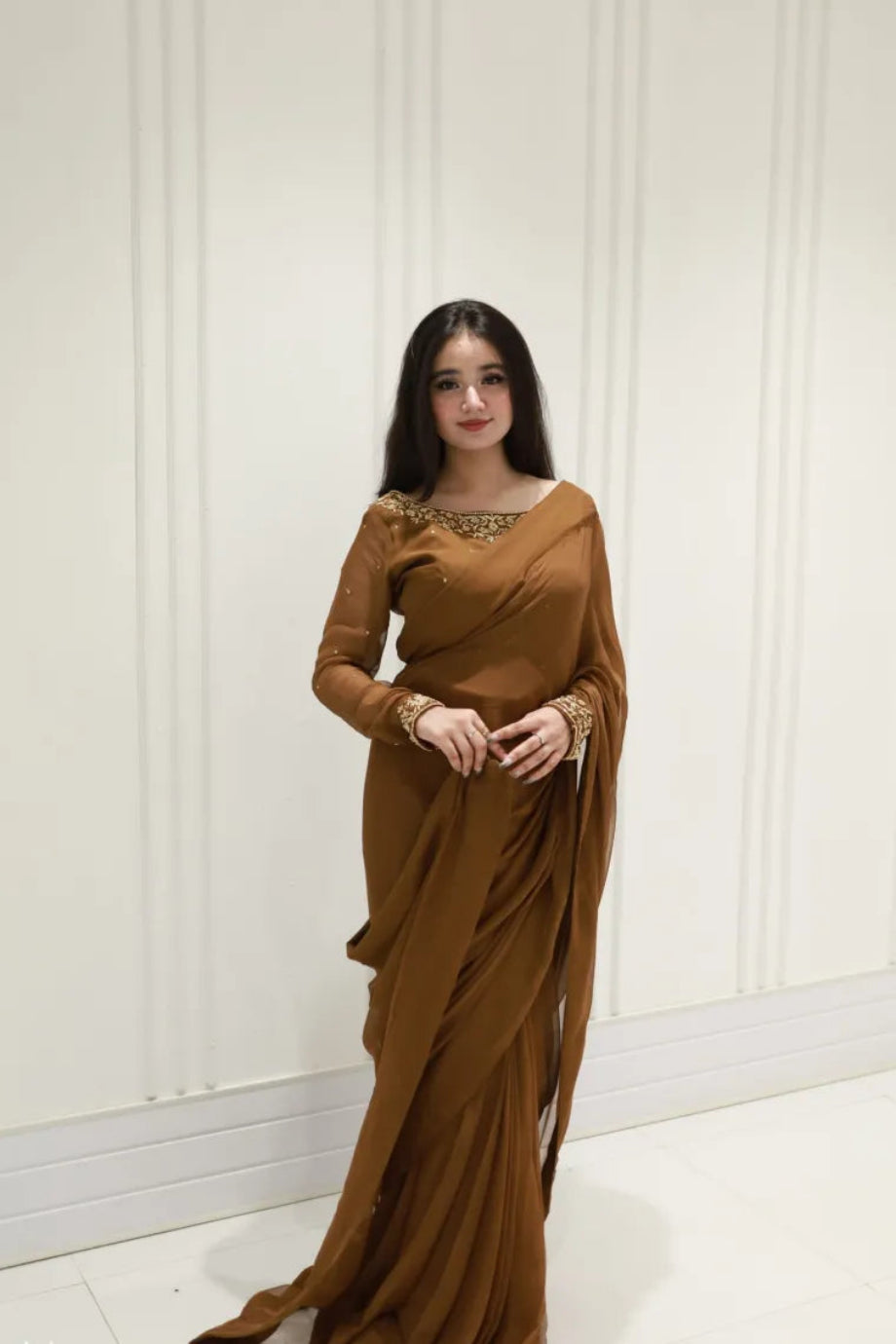 Cocoa Royale Saree