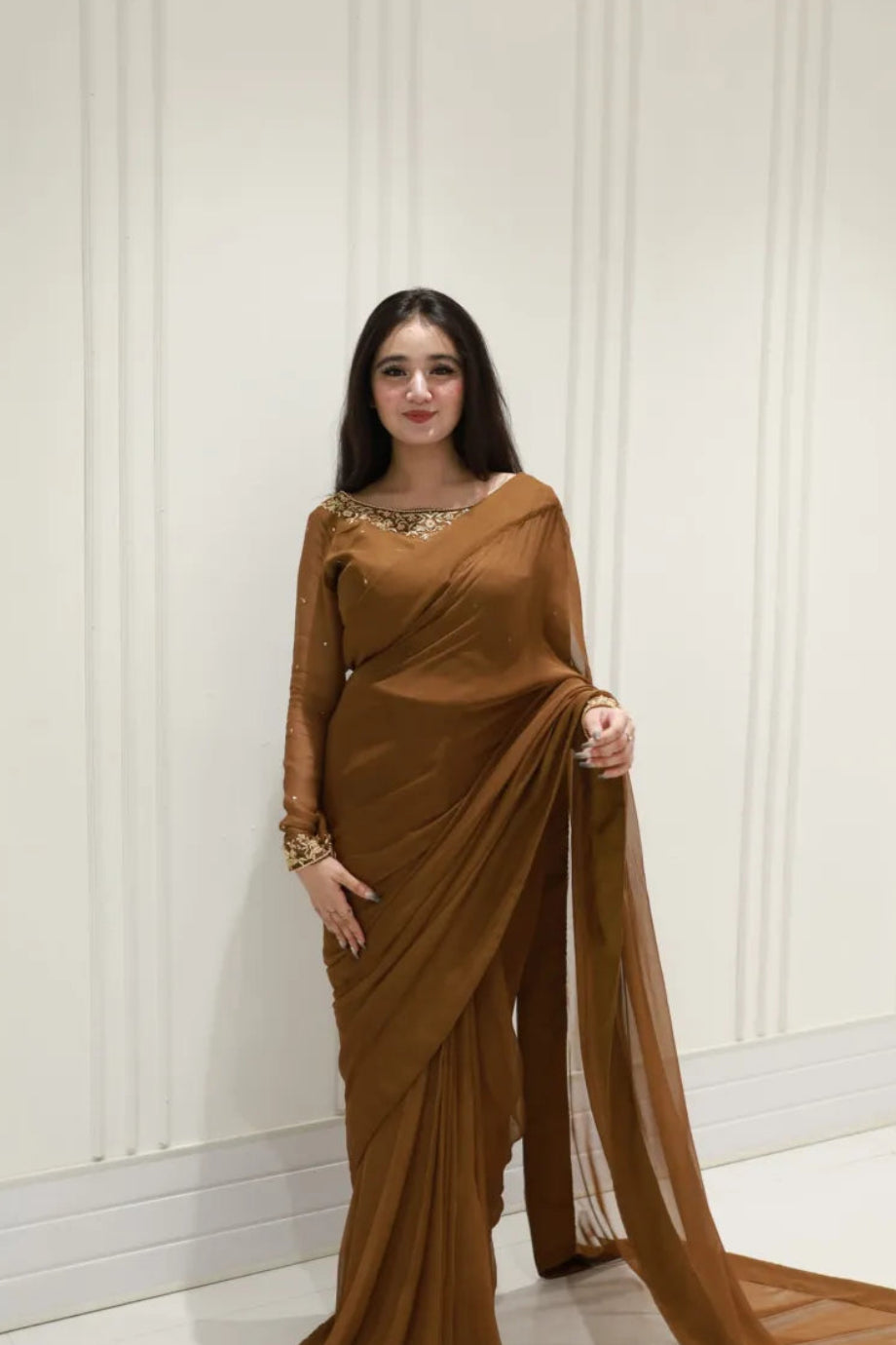 Cocoa Royale Saree