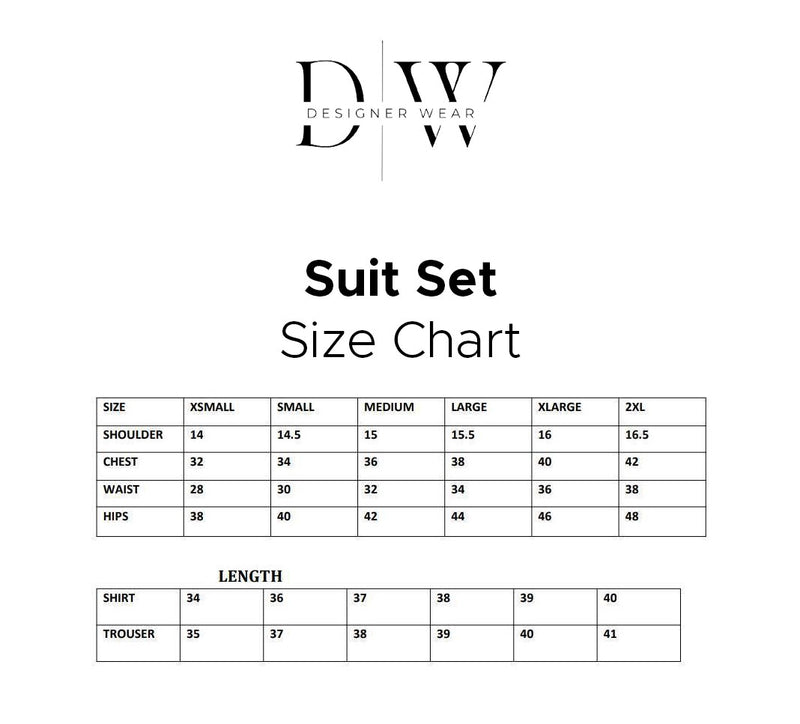 DW-207 Gown Suit Set