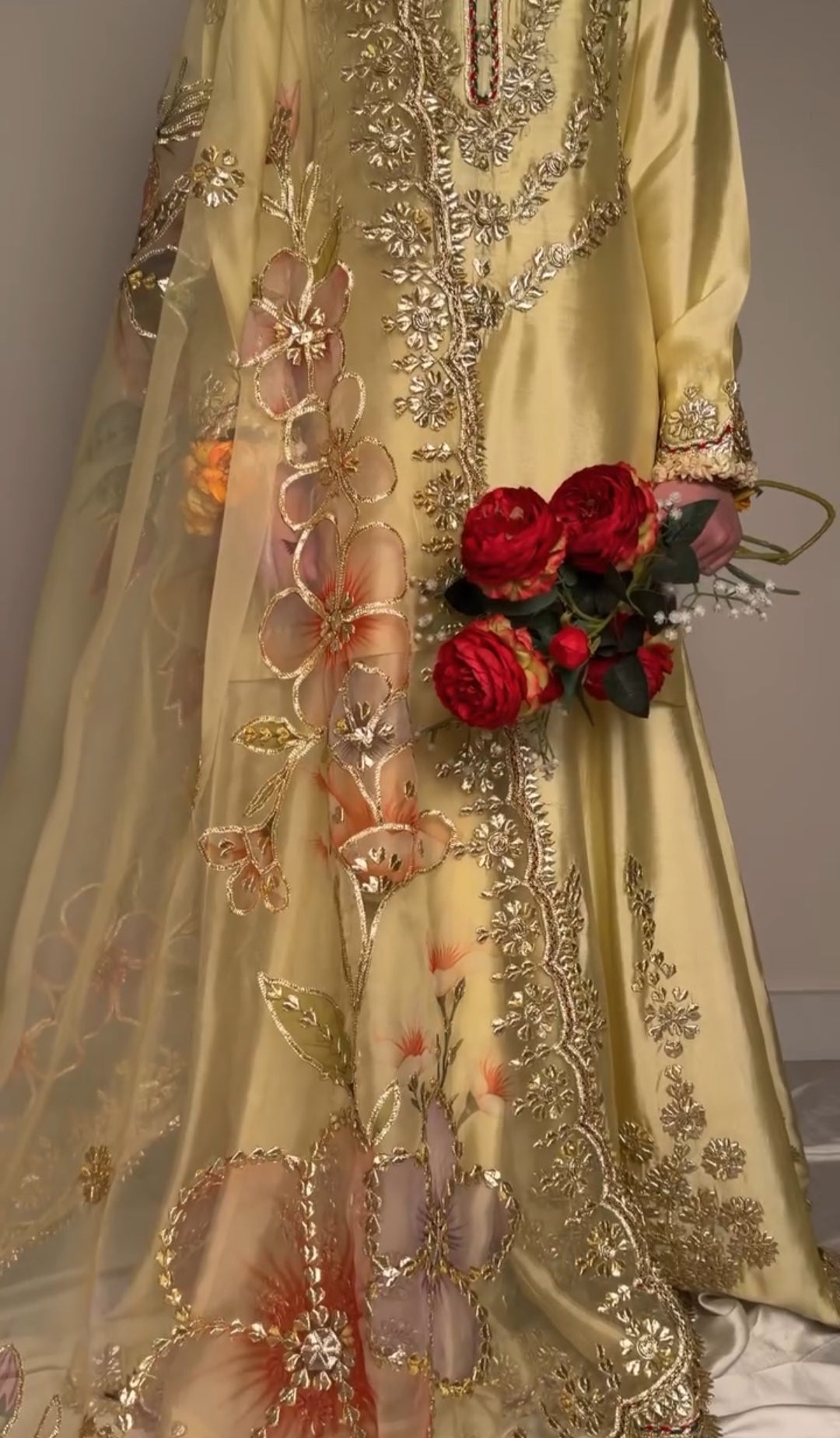 A Symphony of Gold & Florals