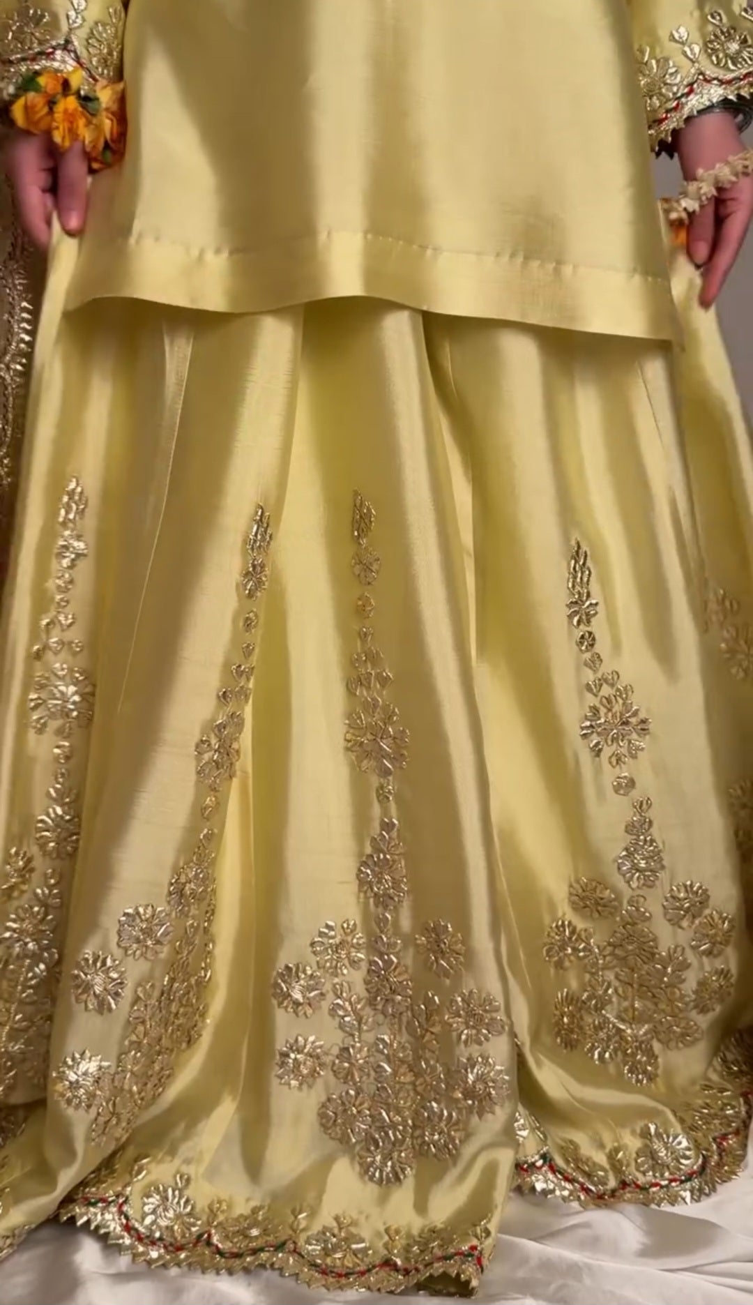 A Symphony of Gold & Florals