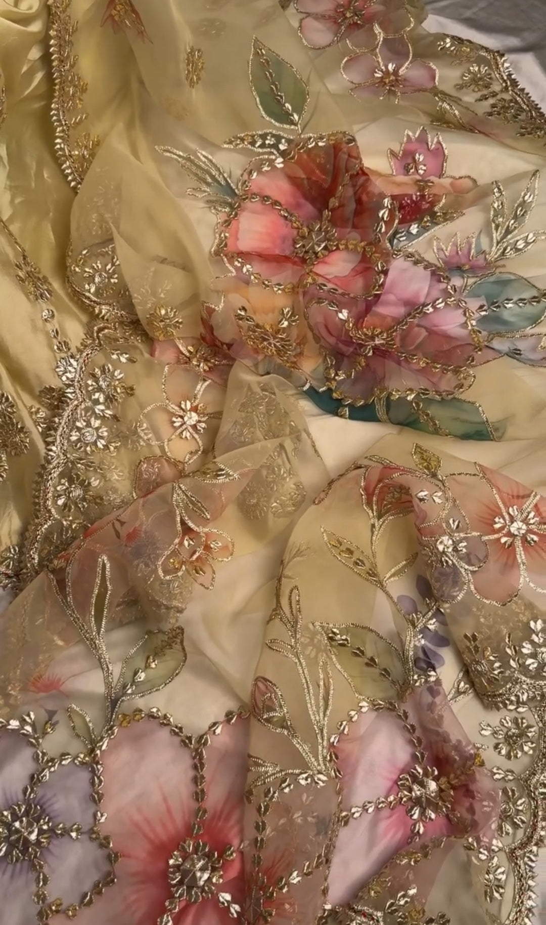 A Symphony of Gold & Florals