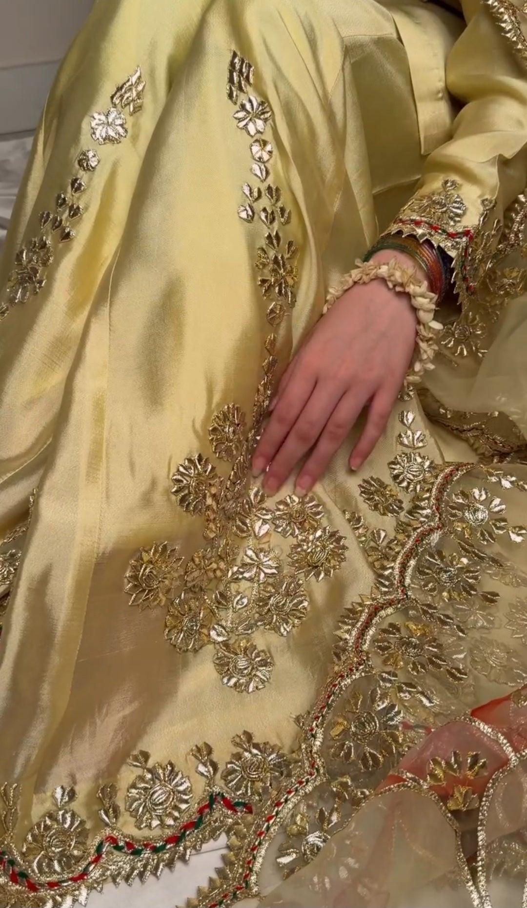 A Symphony of Gold & Florals