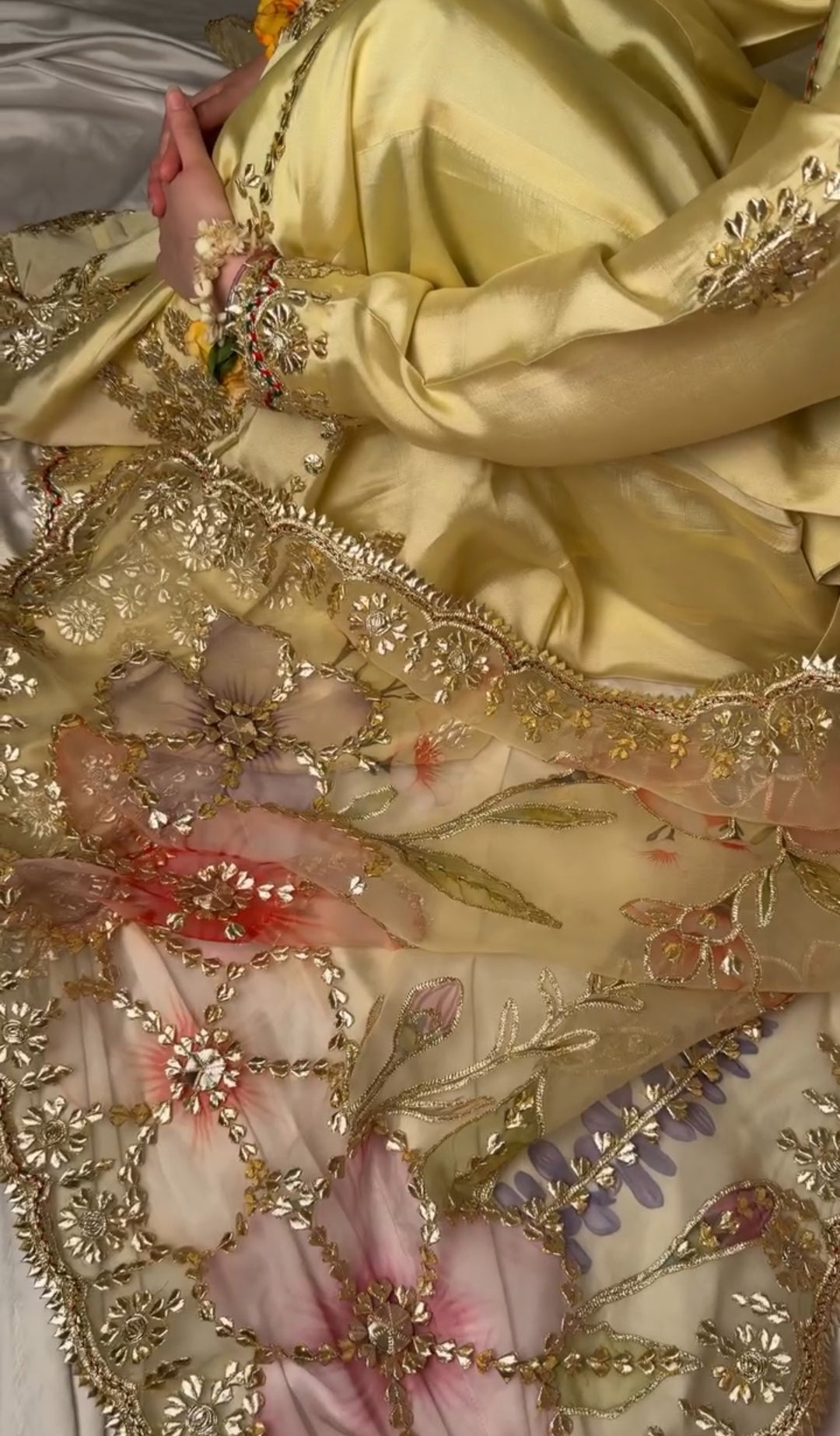 A Symphony of Gold & Florals